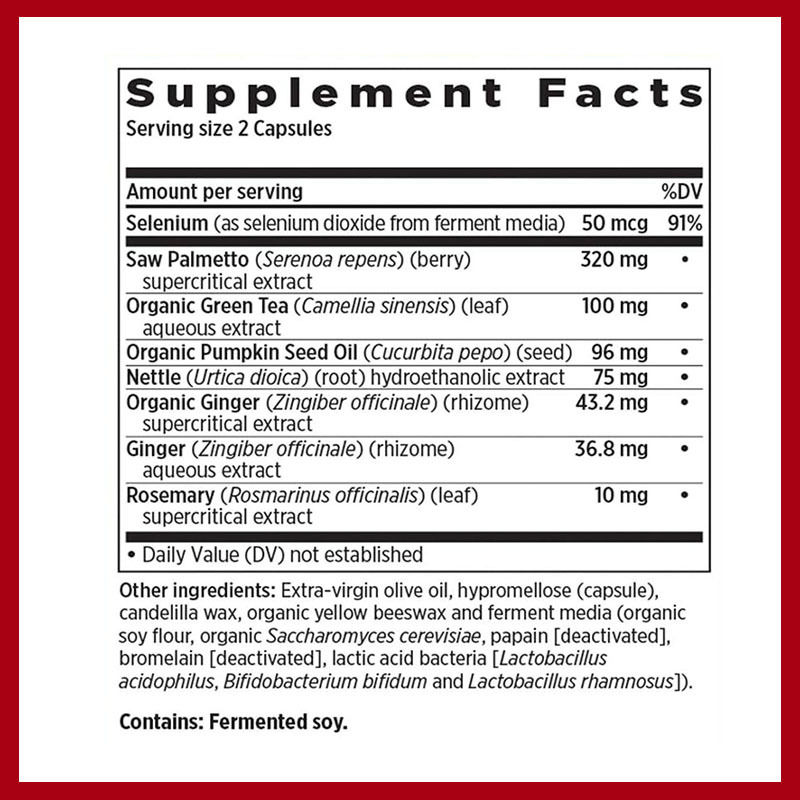 Saw Palmetto Capsules প্রোস্টেট ক্যাপসুল পুরুষদের জন্য স্বাভাবিক প্রস্রাব সমর্থন করে