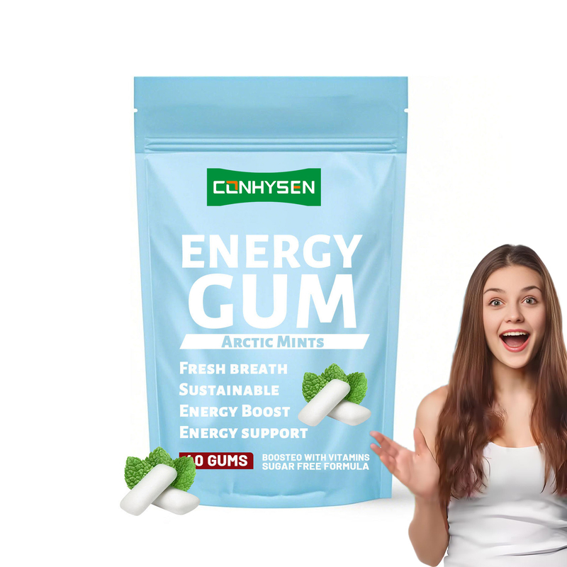 প্রাপ্তবয়স্কদের জন্য সরবরাহকারী এনার্জি গাম, যা শক্তি উৎপাদন বাড়ায়, OEM/ODM কাস্টম