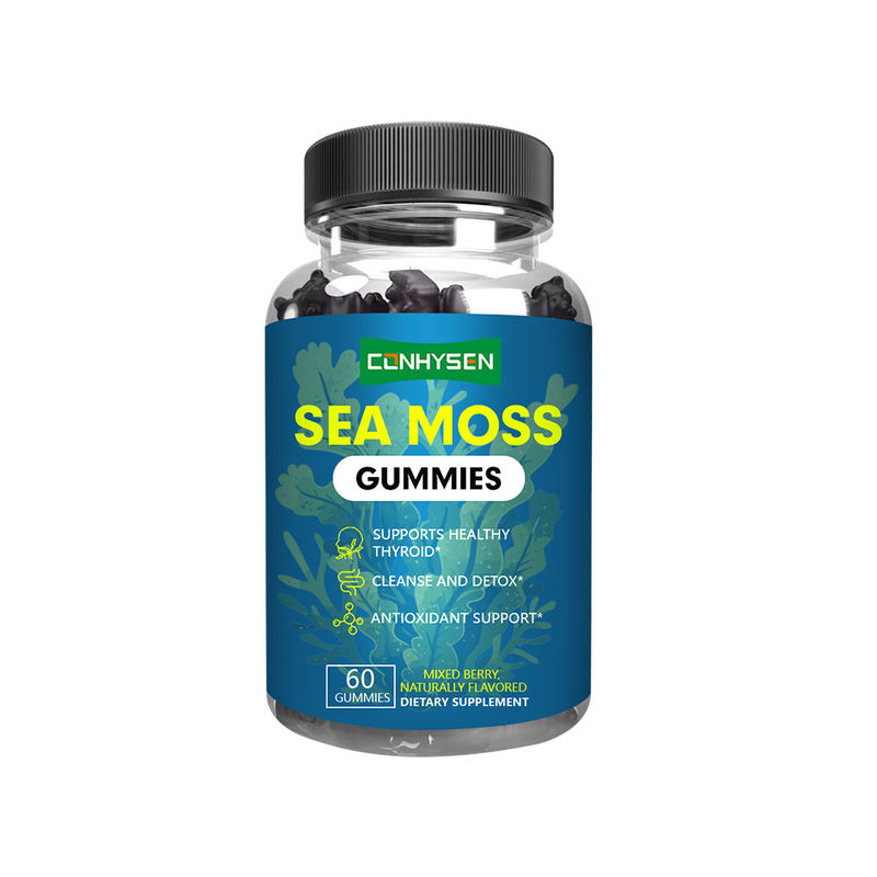 জৈবিক আইরিশ সাগর ময়ূর এক্সট্র্যাক্ট গামিস কারখানার সরবরাহ পরিষ্কার এবং ডিটক্স জন্য