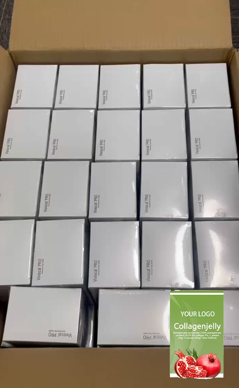 OEM ODM সৌন্দর্য পণ্য ত্বক ফর্সা করার ভিটামিন সি গ্লুটাথিয়ন কোলাজেন জেলি স্টিক