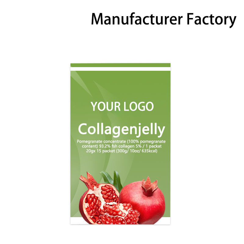 OEM ODM সৌন্দর্য পণ্য ত্বক ফর্সা করার ভিটামিন সি গ্লুটাথিয়ন কোলাজেন জেলি স্টিক