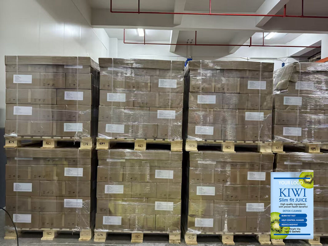 কিউই স্লিম ফিট জুস পাউডার উচ্চ ডিটক্স পরিষ্কার করুন ফ্যাট বার্ন দ্রুত ক্ষুধা নিয়ন্ত্রণ পাইকারি