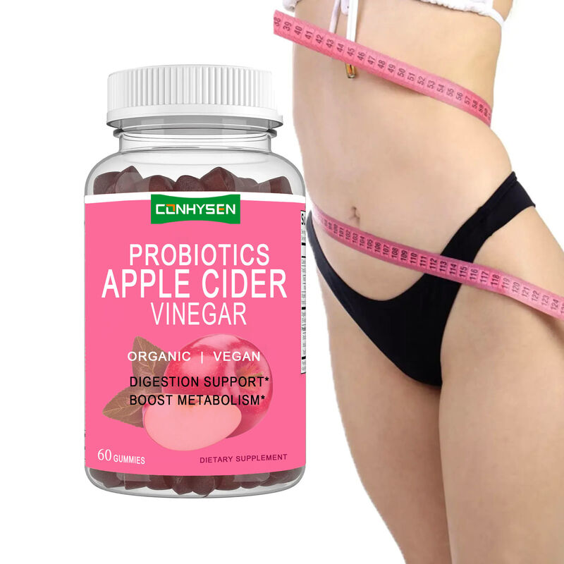 OEM/ODM Healthy Slimming Apple Cider Vinegar Gummies Mother Best Supplement Vitamin Candy Adults Beauty Products Gummy Dosage