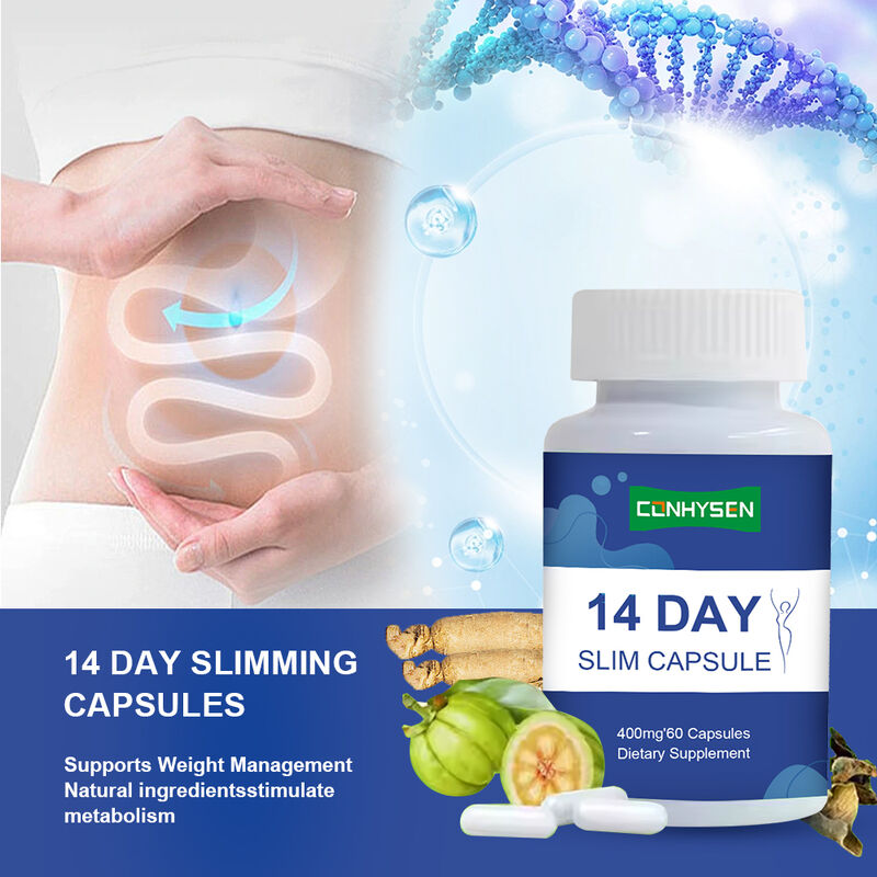 Private Label 14 Day Slim Capsule Supports Digestive Health and Weight Loss Dietary Supplement  Detox Capsules