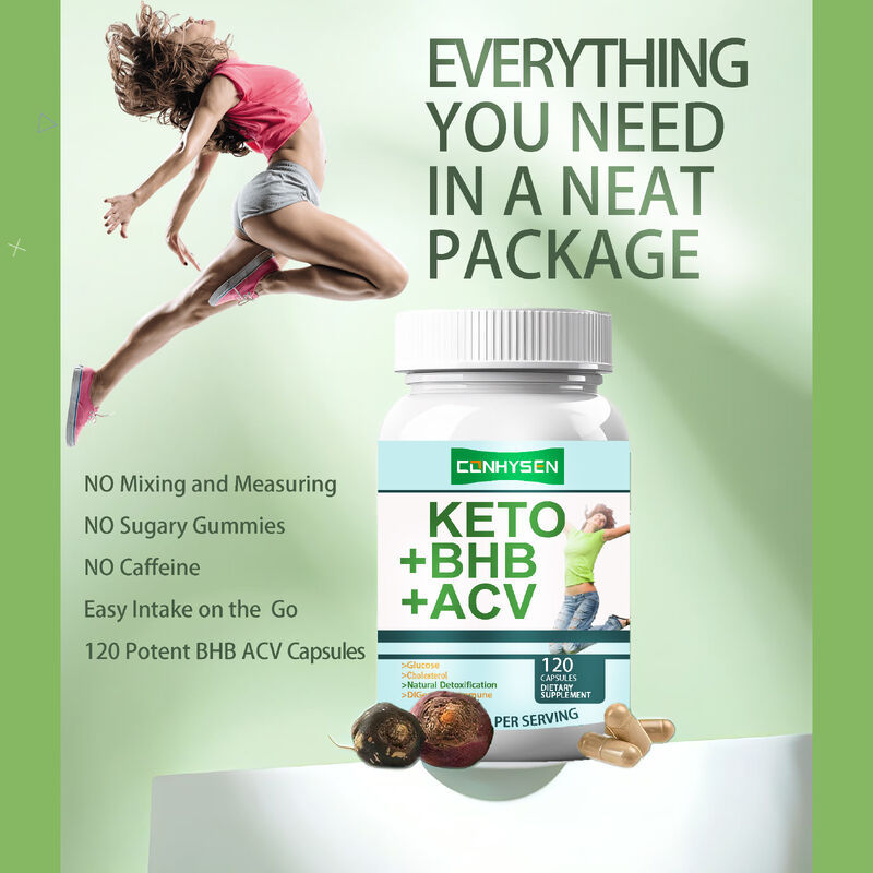 বেসরকারী লেবেল কেটো এসিভি বিএইচবি খাদ্যতালিকাগত ফাইবার সম্পূরক ক্যাপসুল কেটো বিএইচবি ক্যাপসুল ওজন হ্রাস সম্পূরক খাদ্যতালিকাগত ক্যাপসুল