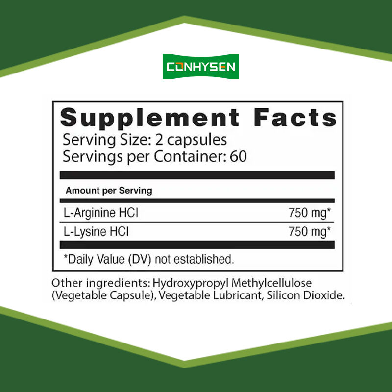 প্রাইভেট লেবেল হ্রাস ক্যাপসুলগুলি এল-আর্গিনিন এইচসিএল হ্রাস ক্যাপসুলগুলির সাথে শরীরকে পরিষ্কার এবং ডিটক্সাইফাই করতে সহায়তা করে