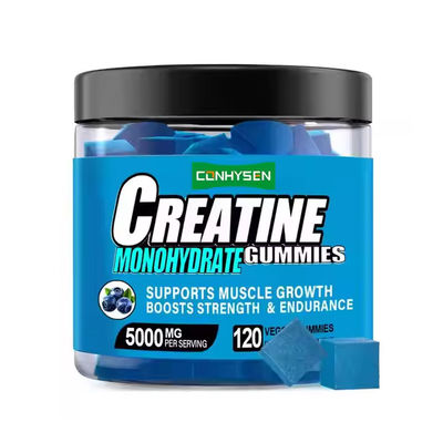 শক্তি বাড়ানোর জন্য প্রাক workout পেশী বৃদ্ধি পিল Monohydrate Creatine Gummies