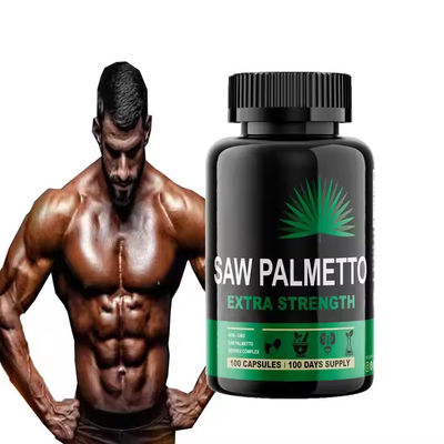 কাস্টমাইজড স্বাদ Saw Palmetto Capsules Mens Extra Strength স্বাস্থ্য সম্পূরক প্রস্টেট