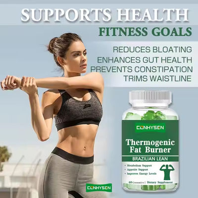 থার্মোজেনিক ফ্যাট বার্নার গামি মেটাবলিজমকে সমর্থন করে স্বাস্থ্য কাস্টমাইজড স্বাদ