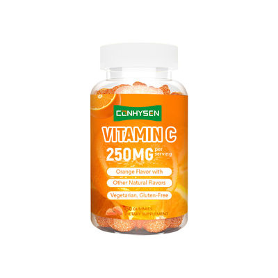 ভিটামিন সি গামিস কমলা স্বাদযুক্ত কারখানার কাস্টমাইজেশন শক্তিশালী অ্যান্টিঅক্সিডেন্ট