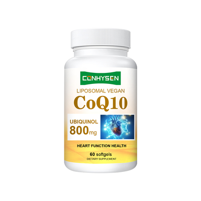 লিপোসোমাল CoQ10 সফটজেল সরবরাহকারী কাস্টম স্বাস্থ্যকর হার্ট মস্তিষ্ক ফাংশন