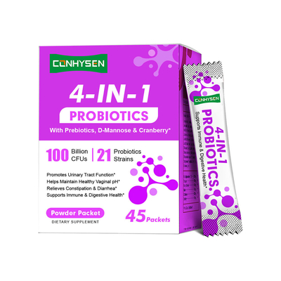 প্রাপ্তবয়স্কদের প্রতিরোধ ক্ষমতা বাড়ান ৪-ইন-১ প্রোবায়োটিক পাউডার কারখানা পাইকারি