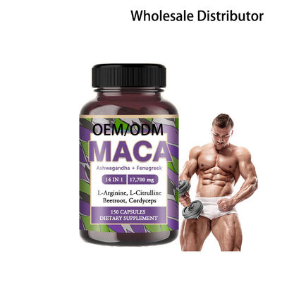 Herbs Maca Root Capsules OEM ODM Tribulus Terrestris Extract Capsule